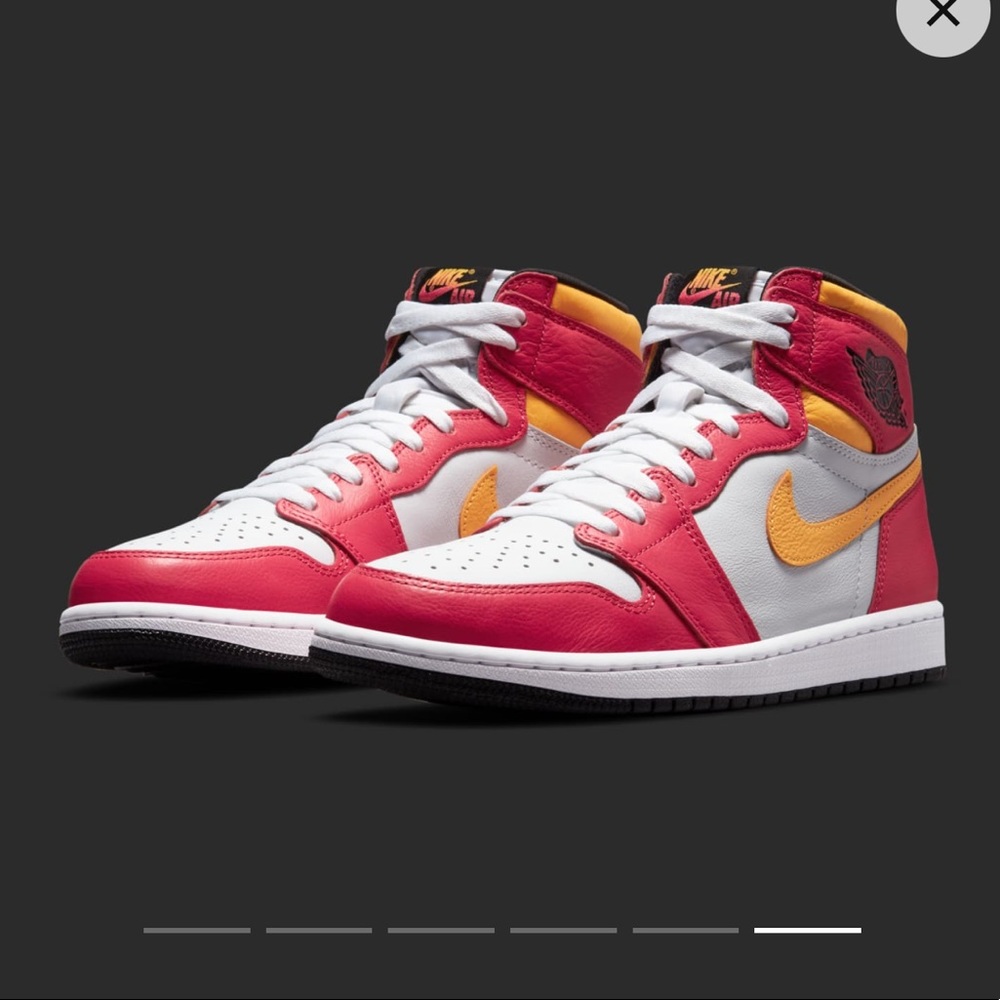 Jordan 1 retro high og red fusions